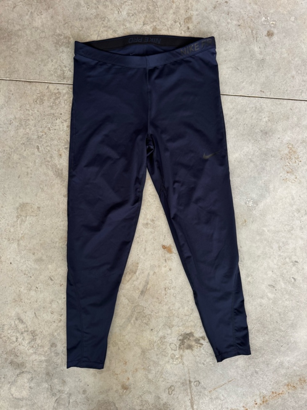 Nike Pro Navy Blue Athletic Leggings Size 2X
